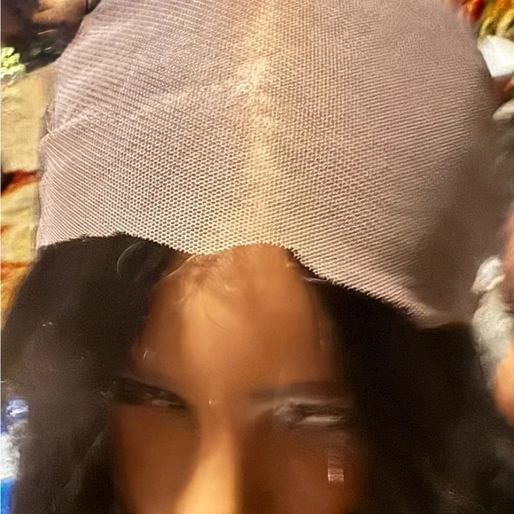 Black Virgin Hair Wig. 100% human hair 26”, 200 density, 13 x 6 lace - Picture 4 of 8